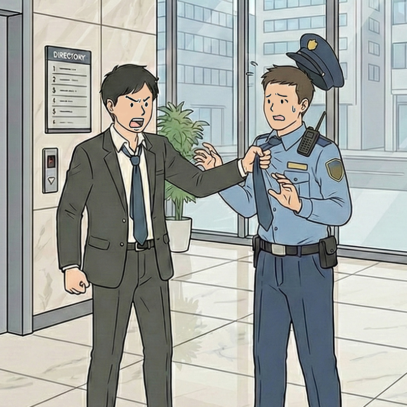 eyecatch hitOffice man guardman