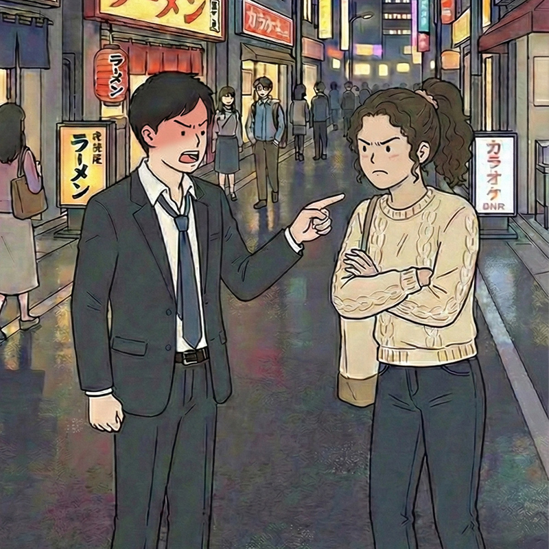 eyecatch quarrelDowntownarea man woman