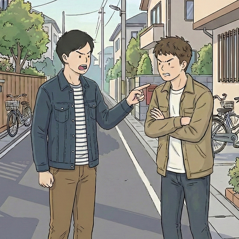 eyecatch quarrelRoad man man