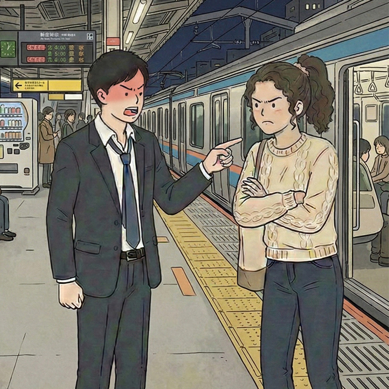 eyecatch quarrelStation man woman